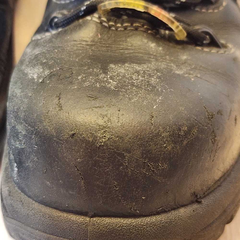 Framer Composite Toe Work Boots Avenger Black Women size 8 moderate condition - Picture 7 of 16